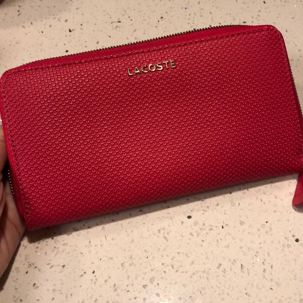 Lacoste women’s wallet.